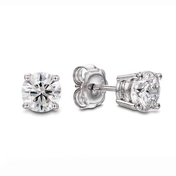 18W 0.80CT DIAMOND 4 CLAW SET STUD