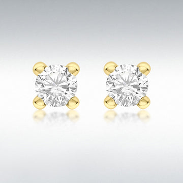 9Y 4MM CLAW SET CZ STUD