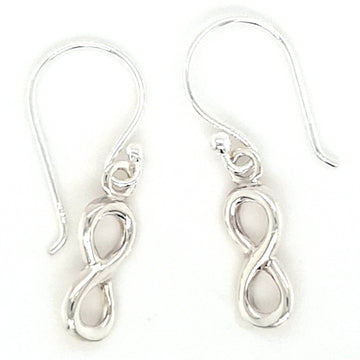 SIL INFINITY + HOOK DROP EARRING