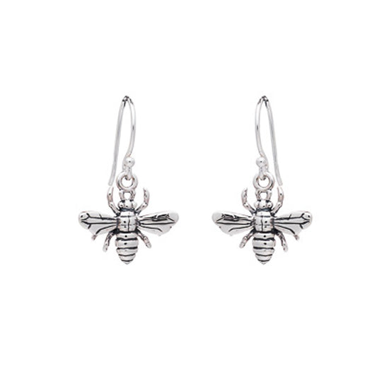 SIL BEE +  HOOK DROP EARRING