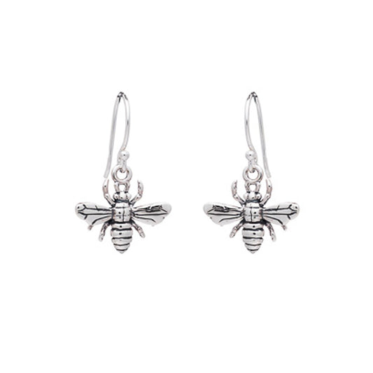 SIL BEE +  HOOK DROP EARRING