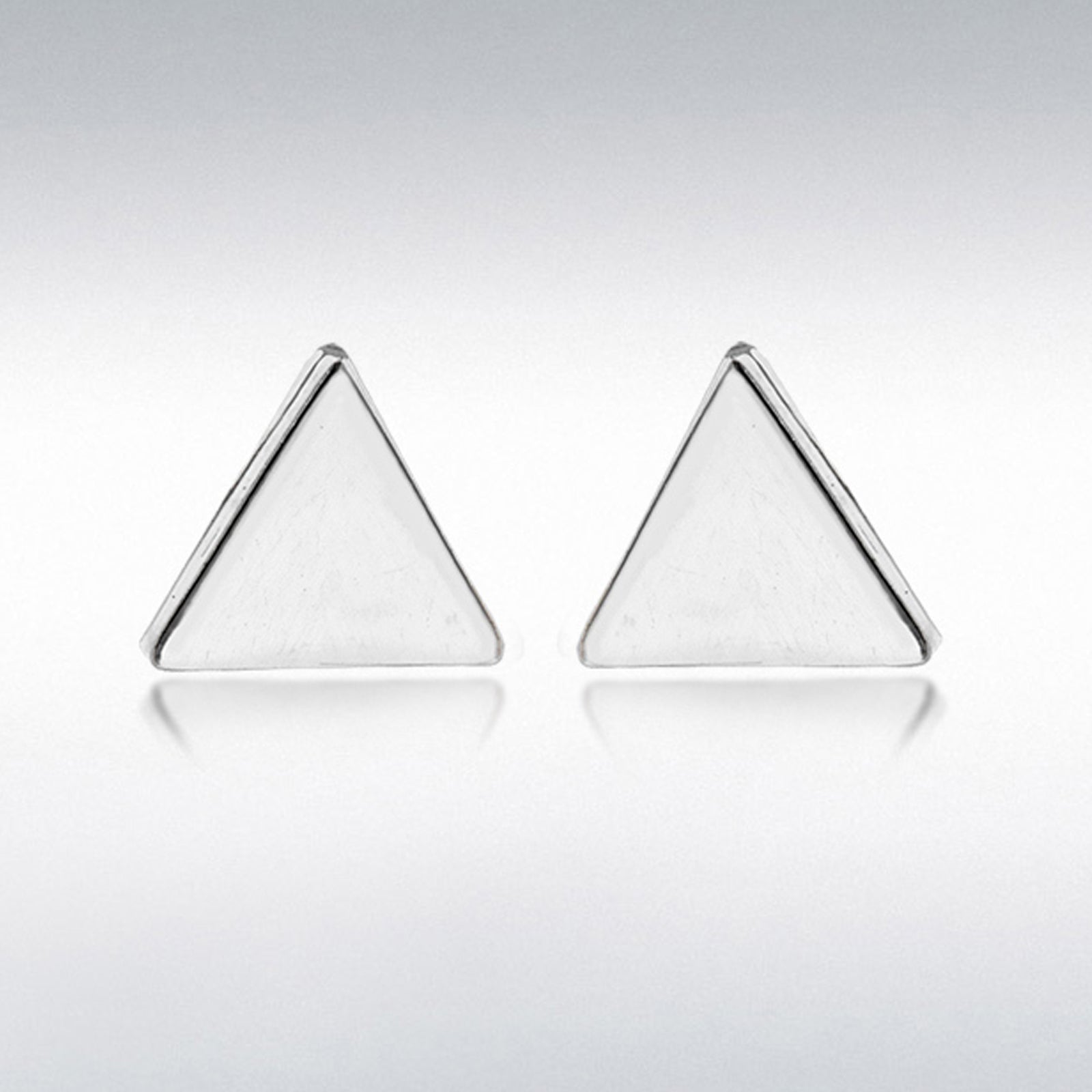 SIL 9MM TRIANGLE STUD