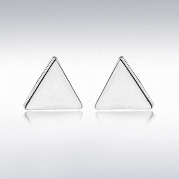 SIL 9MM TRIANGLE STUD