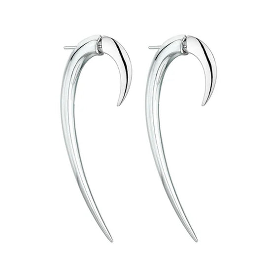 SHAUN LEANE SILVER HOOK SIZE 2 EARRINGS HT009.SSNAEOS