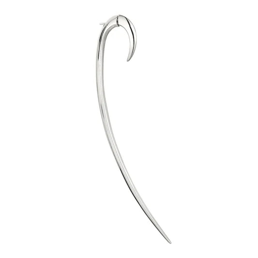 SHAUN LEANE SILVER HOOK SINGLE SIZE 4 EARRING HT016.SSNAEOS