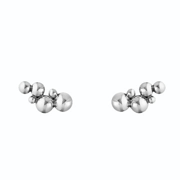 GEORG JENSEN SILVER GRAPE SHORT EAR CLIMBER