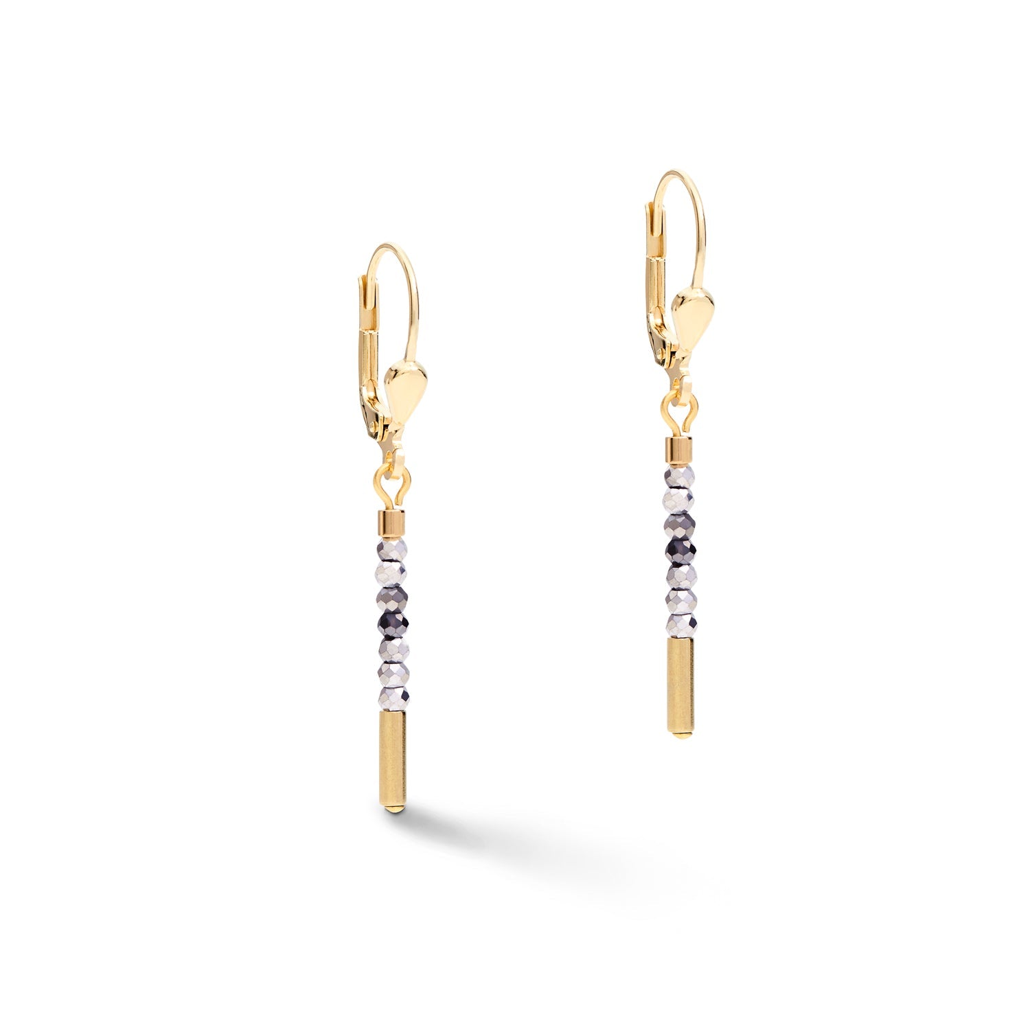 CDL EARRINGS GOLD-SILVER