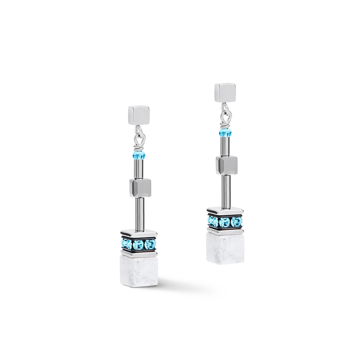 CDL EARRINGS AQUA