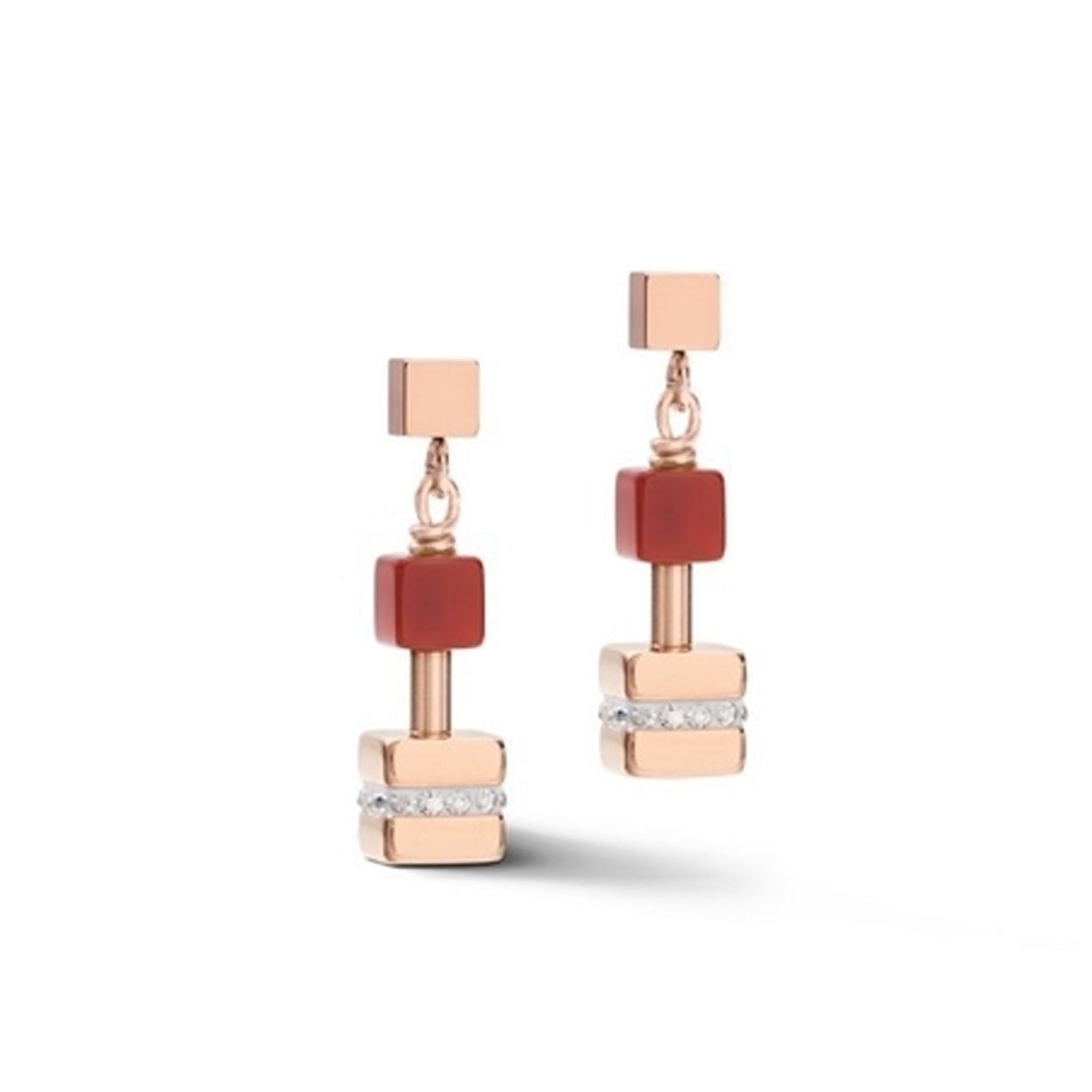 CDL EARRINGS MULTICOL GEMSTON