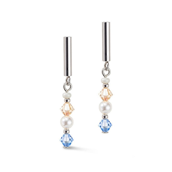 CDL EARRINGS LIGHT BLUE