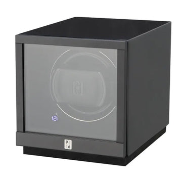 GENTLEMEN 1D BLACK SINGLE WATCHWINDER