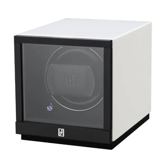 GENTLEMEN 1D WHITE SINGLE WATCHWINDER