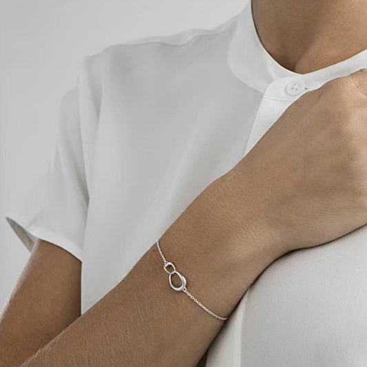 Georg Jensen Silver Offspring Bracelet