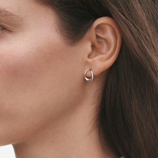 Georg Jensen Silver Offspring Stud Earrings