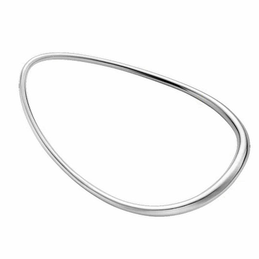 Georg Jensen Silver Offspring Slim Medium Bangle