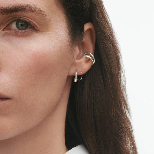 Georg Jensen Silver Mercy Ear Cuff