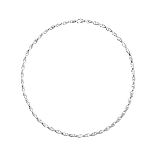 Georg Jensen Silver Reflect 45cm Necklace