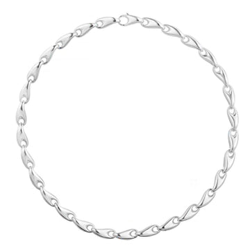 Georg Jensen Silver Reflect Medium Necklace