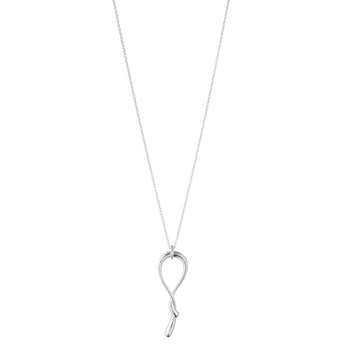 Georg Jensen Silver Mercy Pendant & Chain Necklace