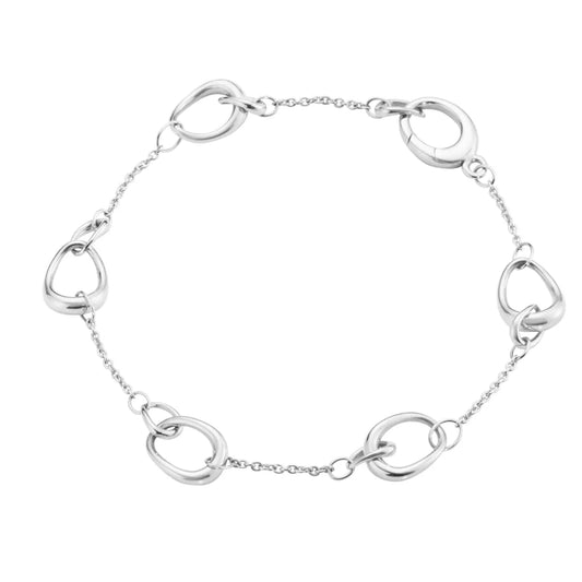 Georg Jensen Silver Offspring Medium Length Bracelet
