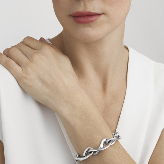 Georg Jensen Silver Infinity Bracelet
