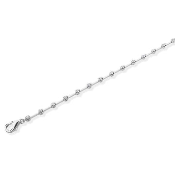 18ct White Gold Diamond 0.50ct Tennis Beacelet