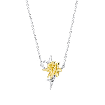 Laura Ashley Heritage Daffodil Necklace N4666