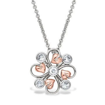 CLOGAU TREE OF LIFE CLOVER PENDANT