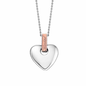 CLOGAU CARIAD HEART PENDANT & CHAIN