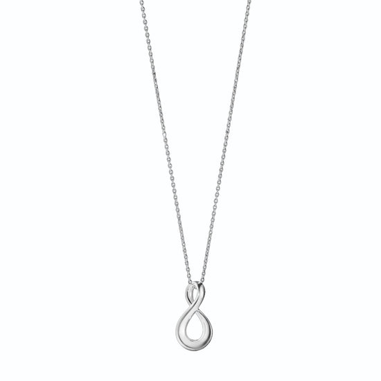 GEORG JENSEN SILVER INFINITY NECKLACE