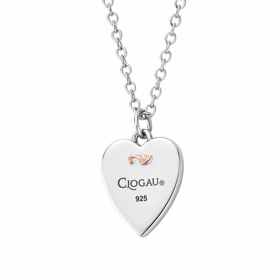 CLOGAU TREE OF LIFE INSIGNIA HEART & CHAIN