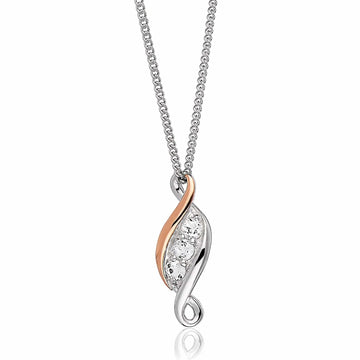 CLOGAU PAST PRESENT FUTURE PENDANT & CHAIN