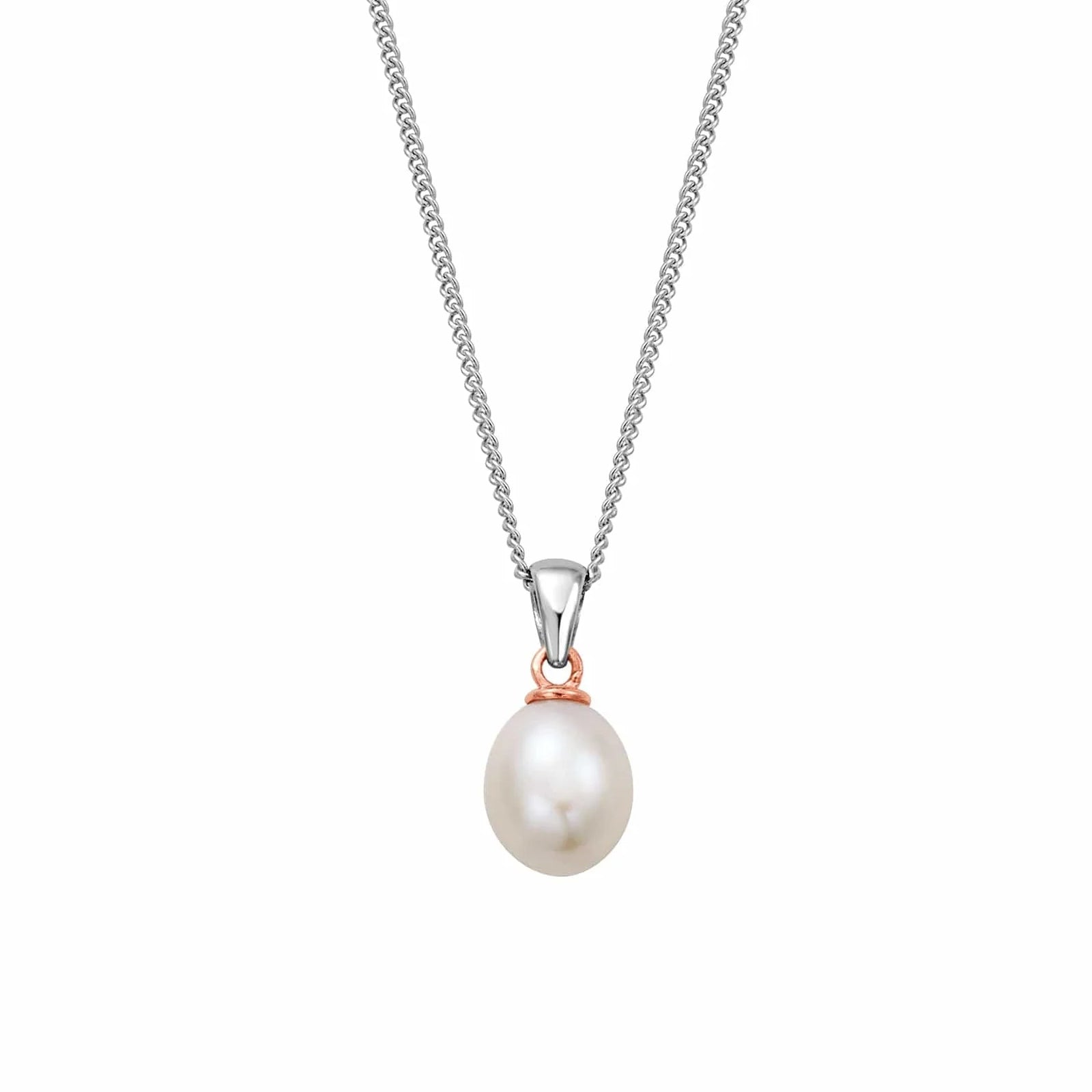 CLOGAU BEACHCOMBER PEARL PENDANT & CHAIN