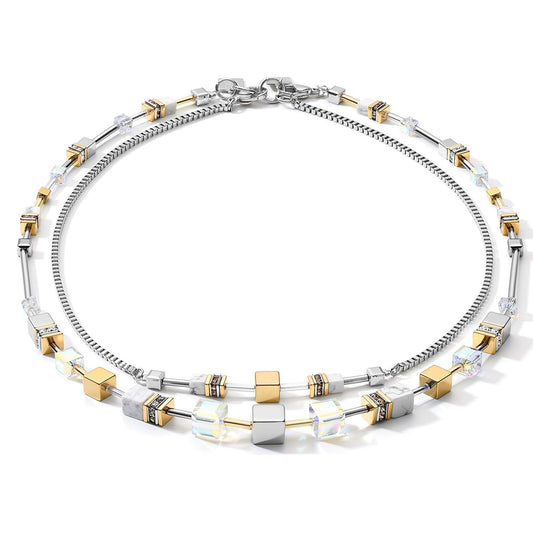 CDL NECKLACE GOLD-SILVER