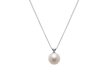 9W WHITE 8-8.5MM CULTURED PEARL PENDANT ON SPLIT BALE