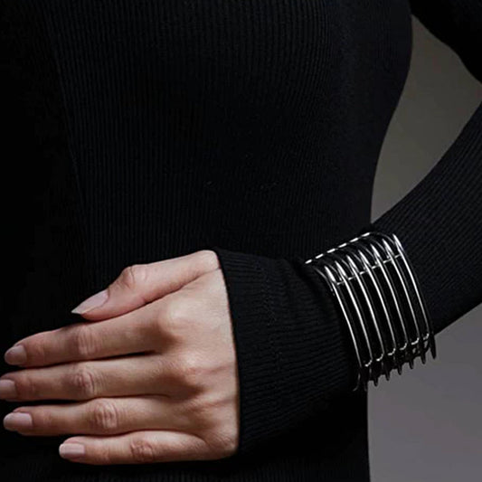 Shaun Leane Silver Bangle Quill Cuff