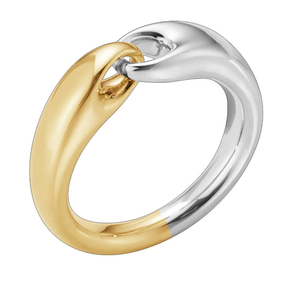 G.JENSEN SIL/18Y REFLECT RING SMALL