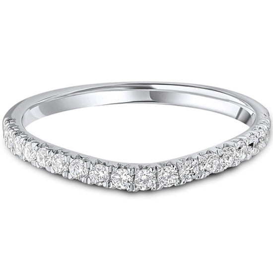 PLT 0.30CT HSI DIAMOND SHAPED HALF ETERNITY