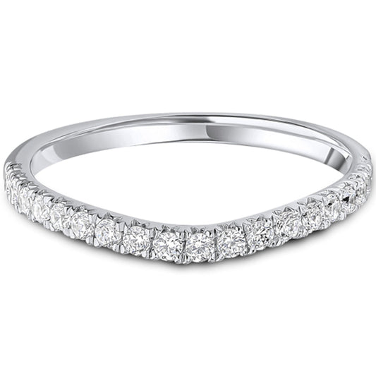 PLT 0.30CT HSI DIAMOND SHAPED HALF ETERNITY