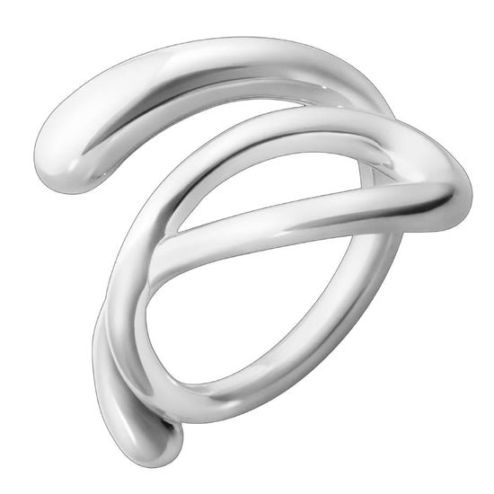 G.JENSEN SIL MERCY SWIRL RING