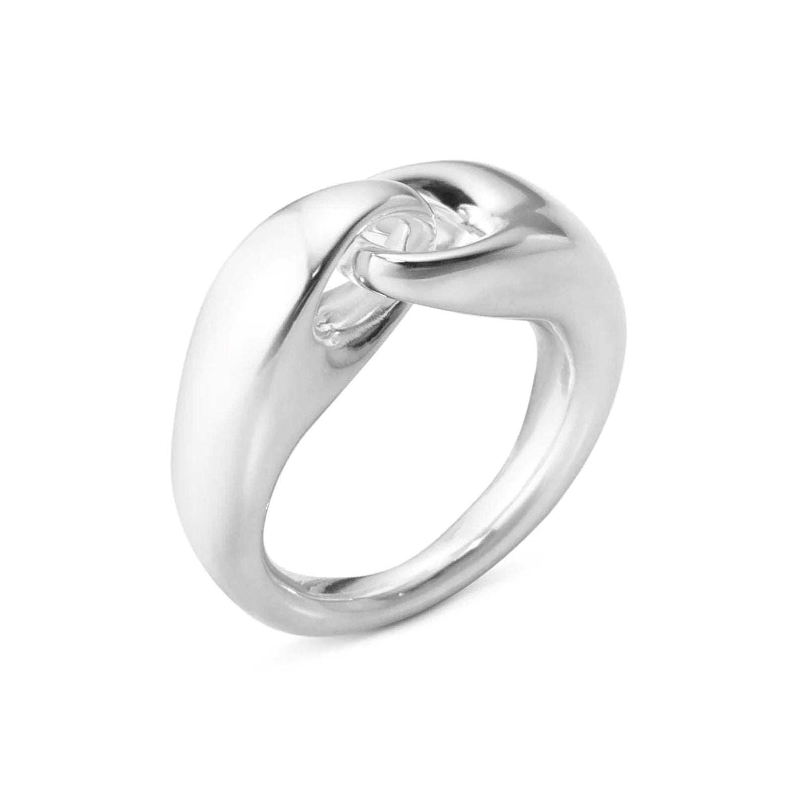 G.JENSEN SIL REFLECT RING