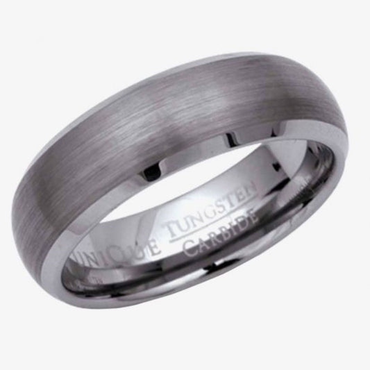 Tungsten 7mm Bevelled Edge | WR Bullen Norwich Jeweller | Buy UK Jewellery Online | Est. 1887