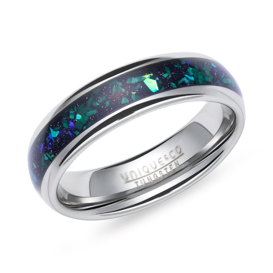 Tungsten Synthetic Opal Inlay | WR Bullen Norwich Jeweller | Buy UK Jewellery Online | Est. 1887