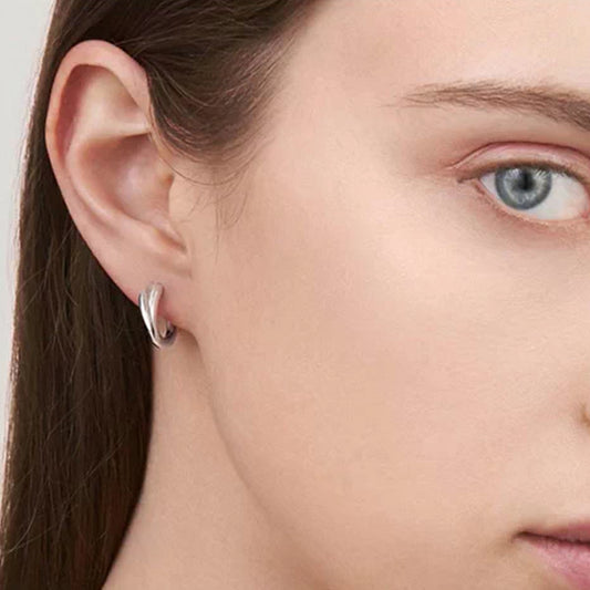 Shaun Leane Silver Talon Cat Claw Hoop Earrings SA014.SSNAEOS