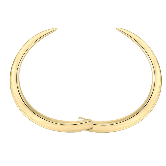 Shaun Leane Yellow Gold Vermeil Sabre Deco Cuff Bangle