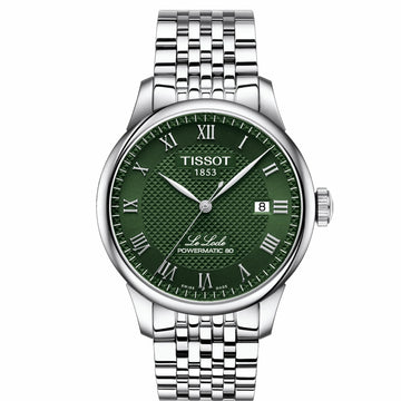 Tissot Gents Le Locle Green Dial Automatic Watch T0064071109300
