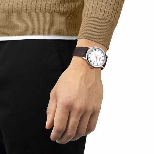 Tissot Gents Classic Dream 42mm White Dial Quartz Watch T1294101601300