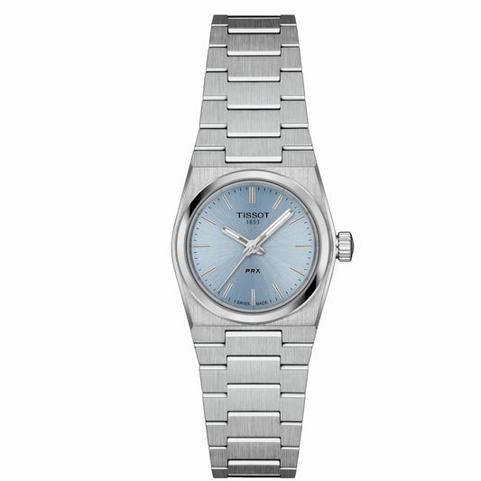 Tissot Ladies PRX 25mm Light Blue Dial Quartz Watch T137.010.11.351.00