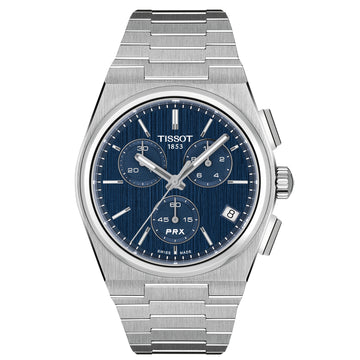 Tissot Gents PRX Chronograph 41mm Blue Dial Quartz Watch