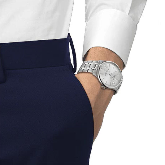 Tissot Gents Chemin Des Toure Silver Dial Powermatic Watch T139.807.11.031.00